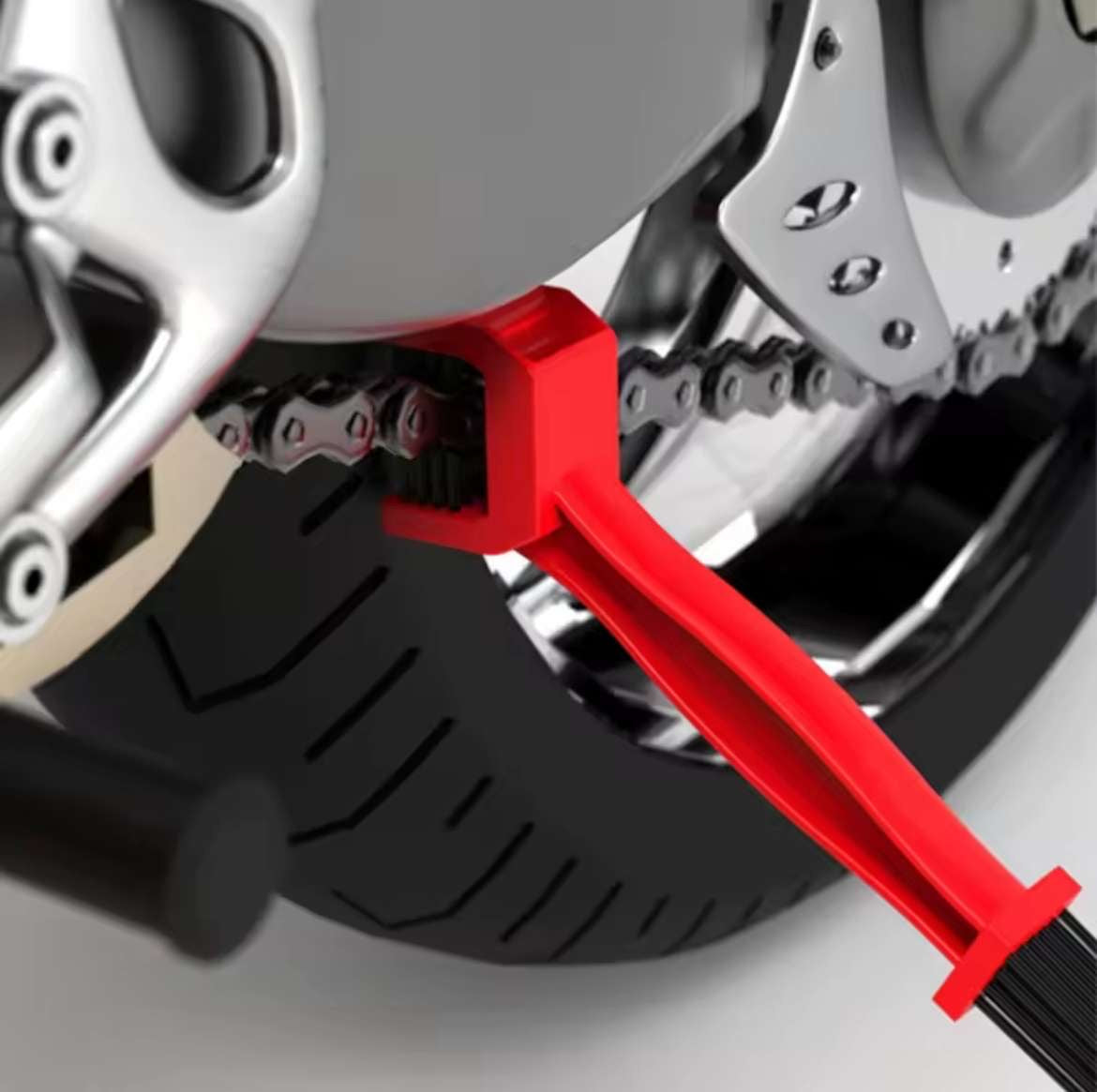 Brosse de nettoyage pour chaîne