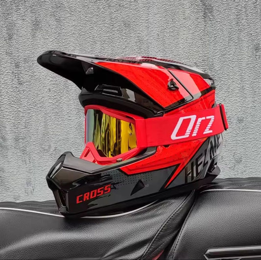Casque Cross Red Édition
